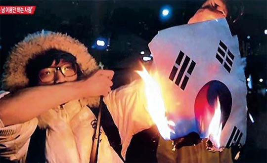 どうして韓国は他国の国旗を燃やしても処罰されないけど自国の国旗はダメなの 在日朝鮮人から見た韓国の新聞