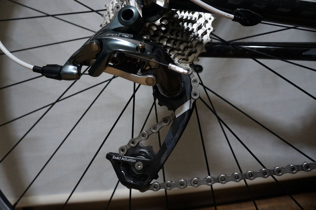 Shimano105(5700)からSram Force22 に替えました : かねどっくの