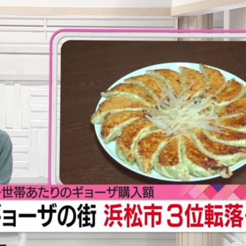 【悲報】餃子の街の浜松市さん、3位転落。浜松市民「これからは週に1回絶対食べる。倍食べる」