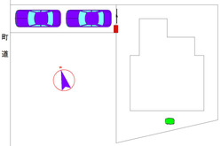 大谷木貸家_建物配置図
