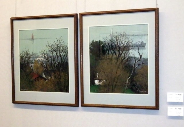 愛の絆展、作品（初期版画、小樽風景） : 金子誠治アトリエギャラリー