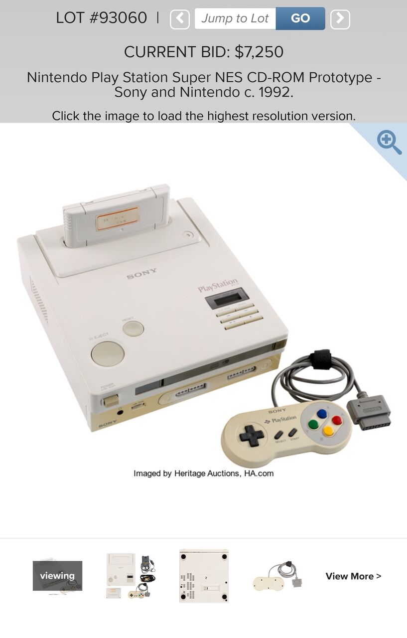 幻の ニンテンドープレイステーション のオークションが開催されたぞ Eスポーツキャッチ