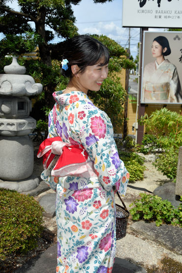 マイサイズゆかたでデートin宵の明治村 狛犬コマの徒然ブログ