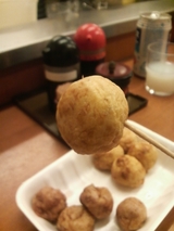 会津屋さんたこ焼き玉子入り