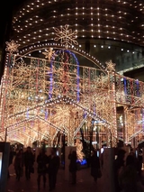 天王寺HOOPのイルミネーション