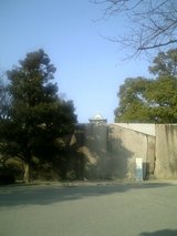大阪城お堀の石