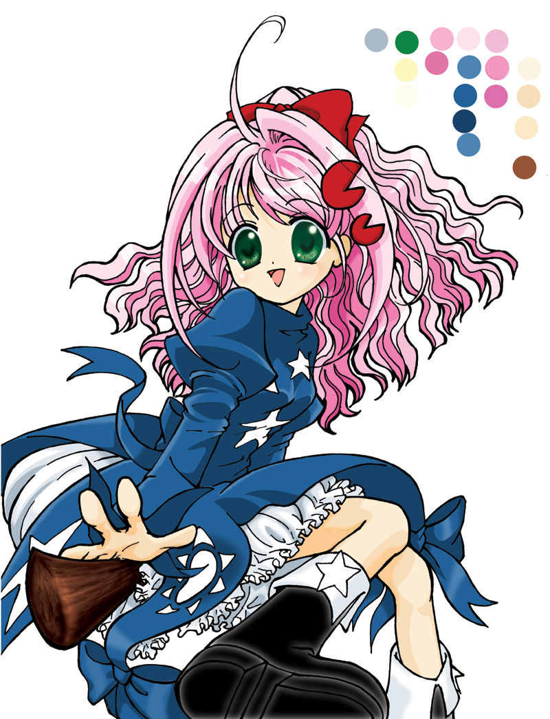 ジャケットイラスト工程 Apocalypse