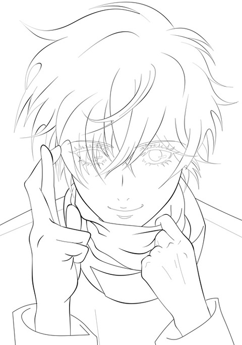 線画