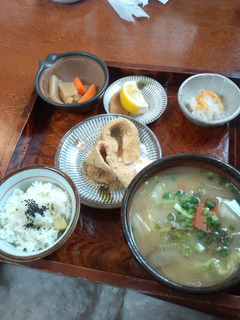 だんご汁定食