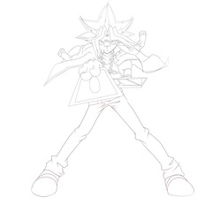 YUUGI303線画