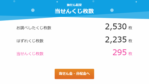 抽選結果10