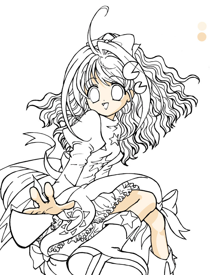 ジャケットイラスト工程 Apocalypse