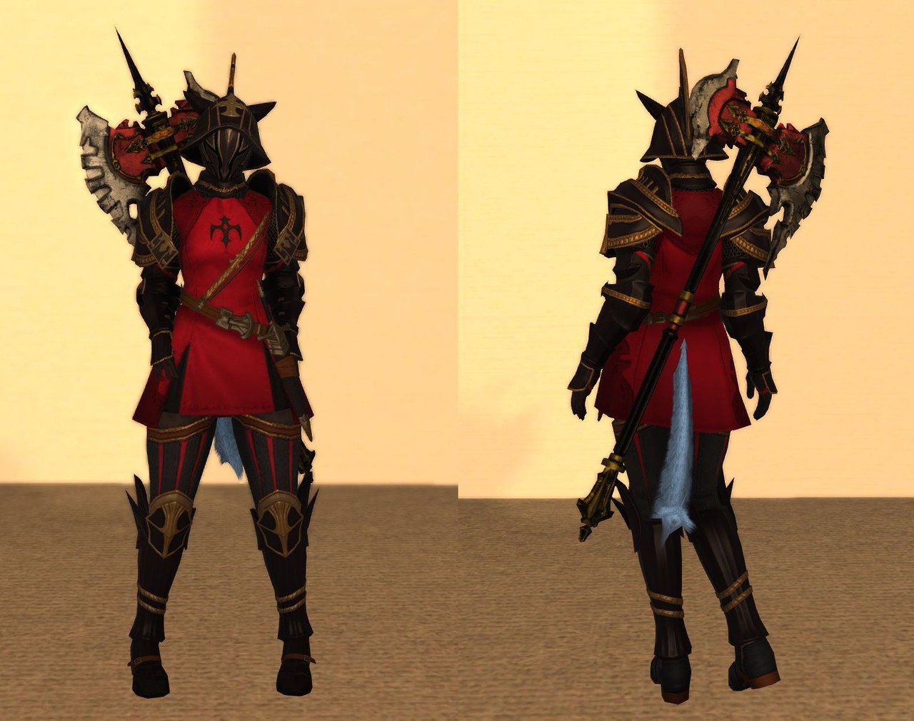 Ff14 姫式甲冑店 蟹工房 商品no 003 ドマスチールディフェンダーシリーズ 蟹戦車のグダグダ日誌