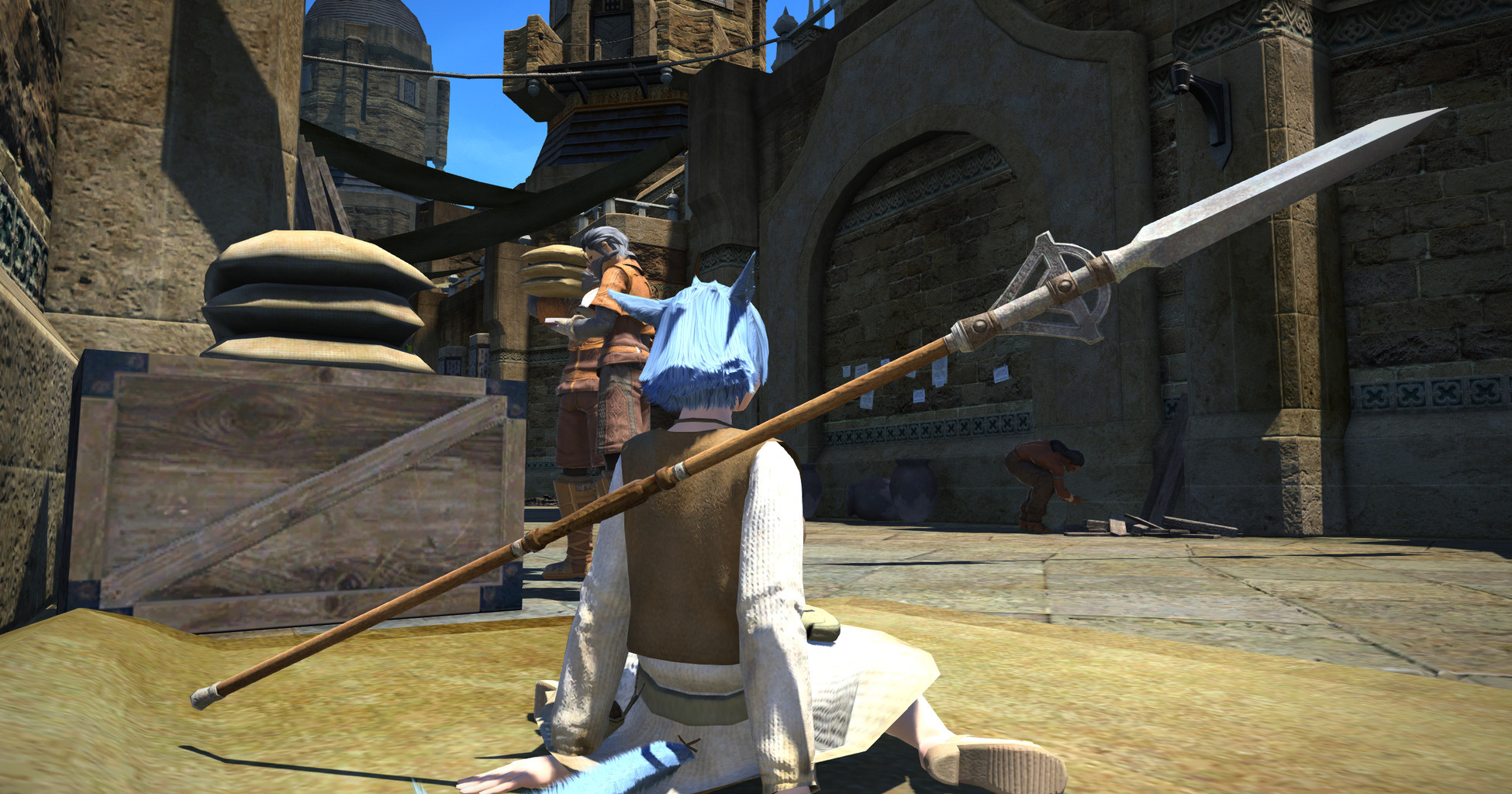 Ff14 ウルダハの貧民街から私のザ フィーストははじまる とララちゃん散歩といよいよ明日パッチ4 3ですね 蟹戦車のグダグダ日誌