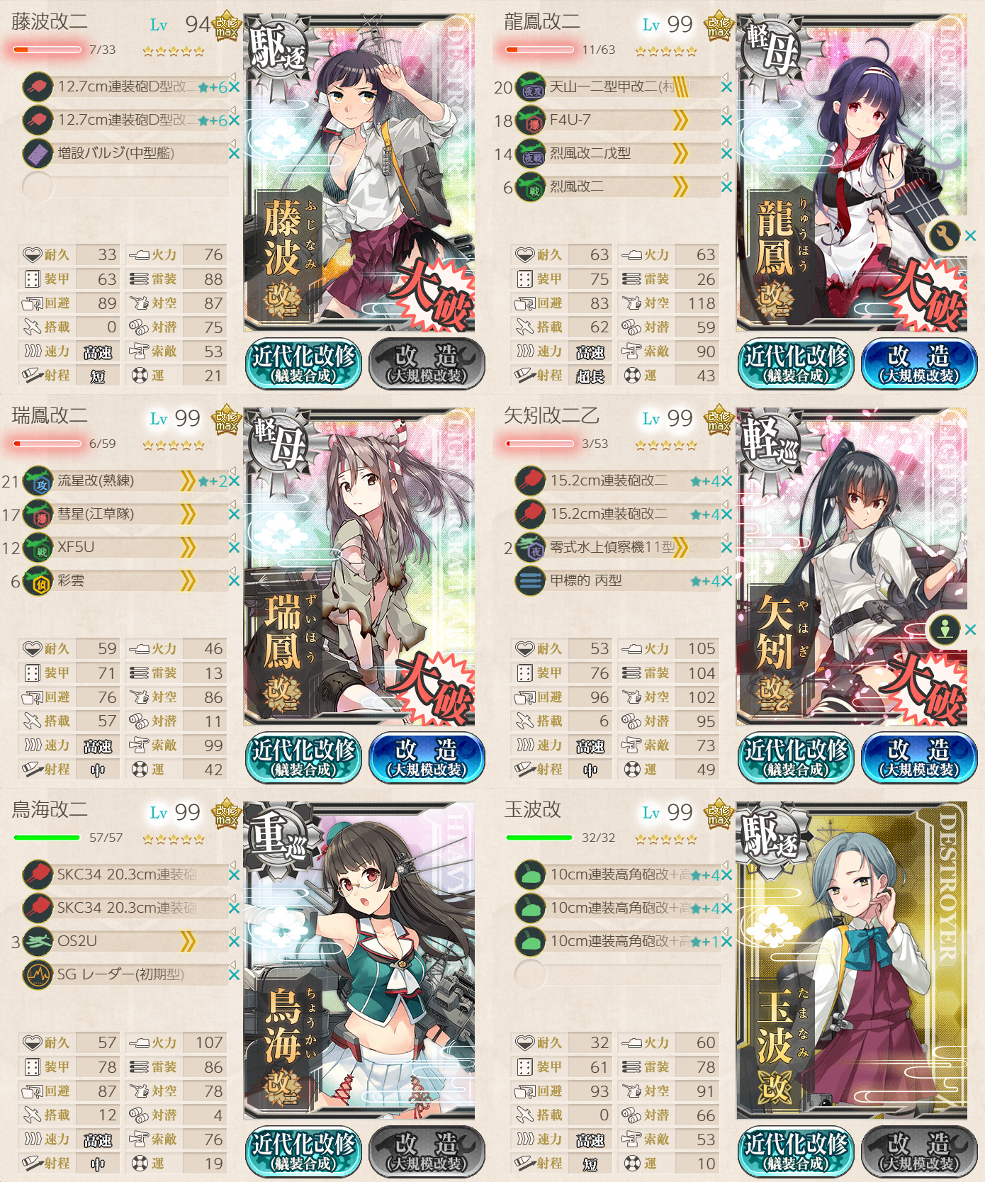 艦これ】1月31日 『三十二駆「藤波改二」、鳥海を護衛せよ！』任務完了