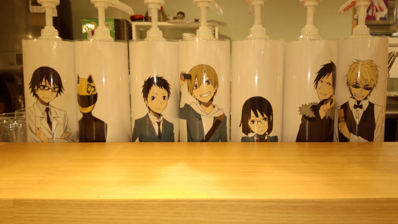 デュラララ アニメイトカフェ簡易レポ テヤッ デュラララ アニメイトカフェ簡易レポ テヤッ