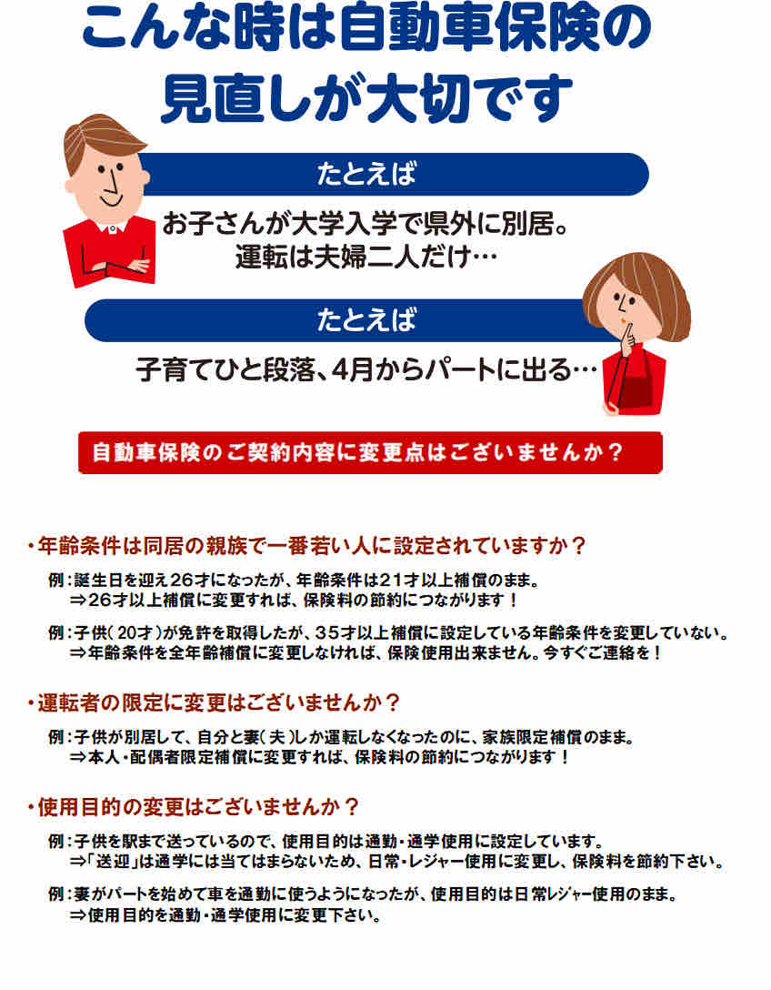 自動車保険の見直しはいかがですか 静岡トヨタ函南店のblog
