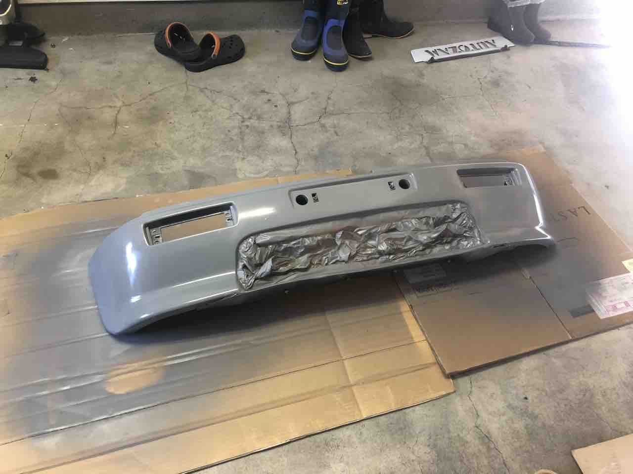 Az 1バンパー塗装 ランたぷのblog