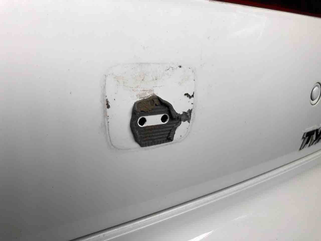 S00赤エンブレムから純正エンブレムへ ランたぷのblog