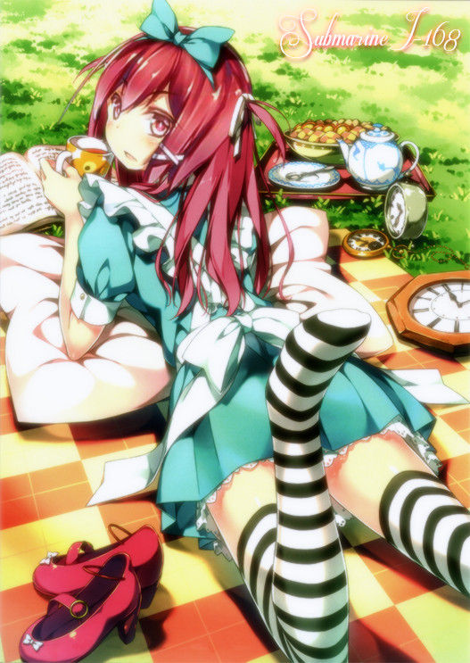 艦これ またイムヤ提督がコラ画像作りました お外でティータイム 画像あり 艦これ攻略速報 艦隊これくしょん情報まとめ