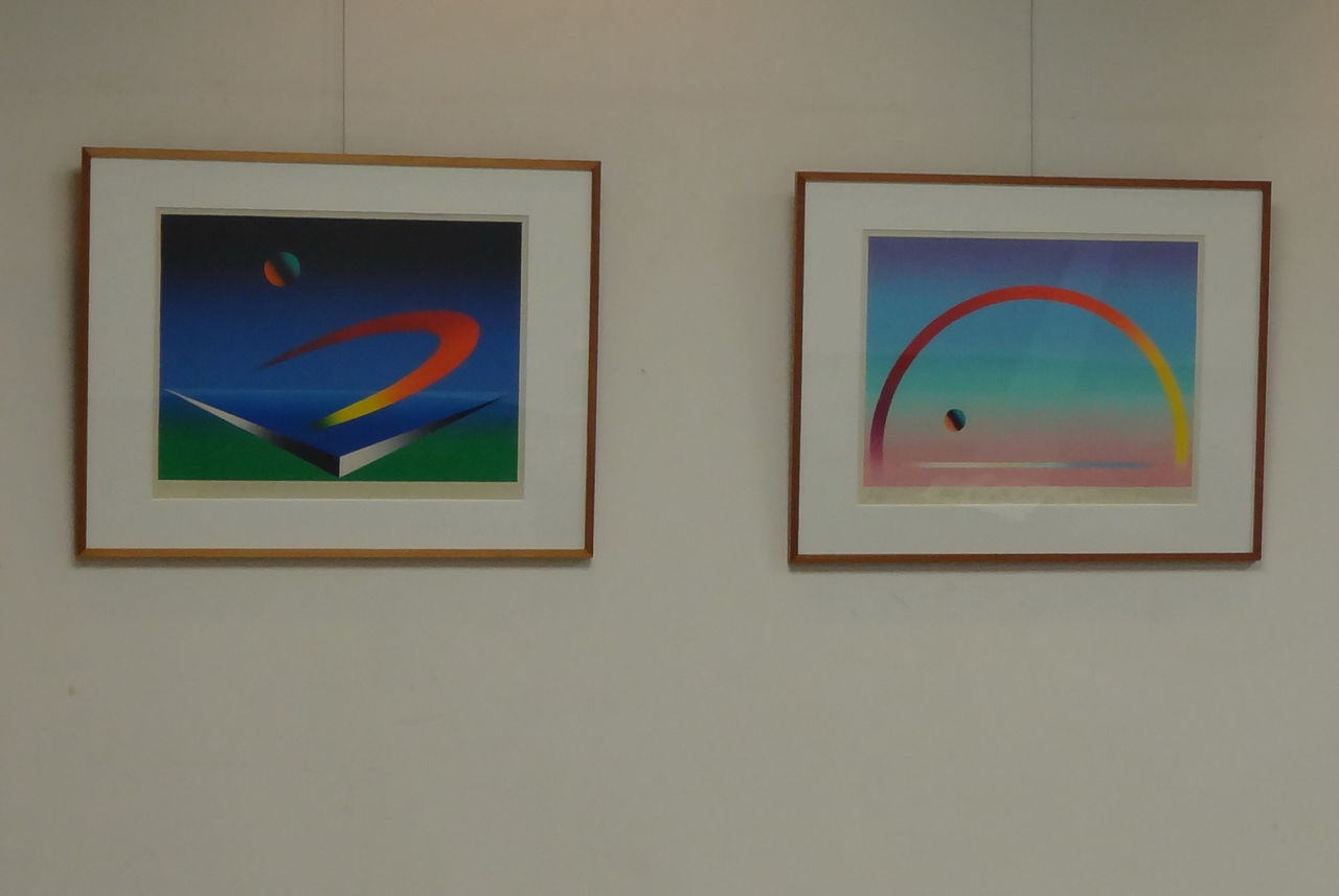 堀江良一木版画コレクション「弧の軌跡」partⅡ : 佐吉大仏 ヒラメ記