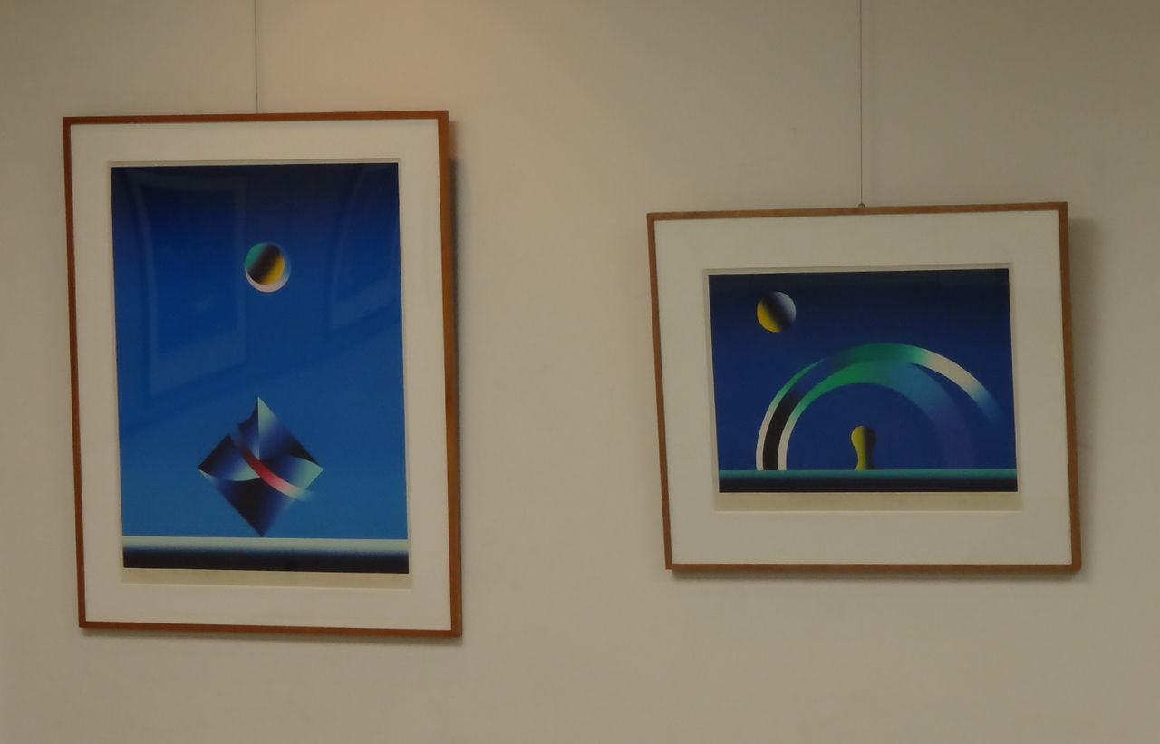 堀江良一木版画コレクション「弧の軌跡」partⅡ : 佐吉大仏 ヒラメ記