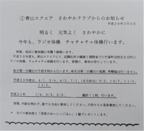 チャチャチャ平成30年度 (2)