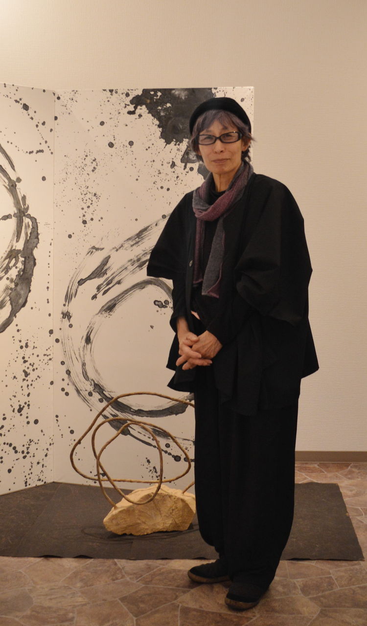 中村淳子展 を観に行く 佐吉大仏 ヒラメ記 代表 永田章のブログ