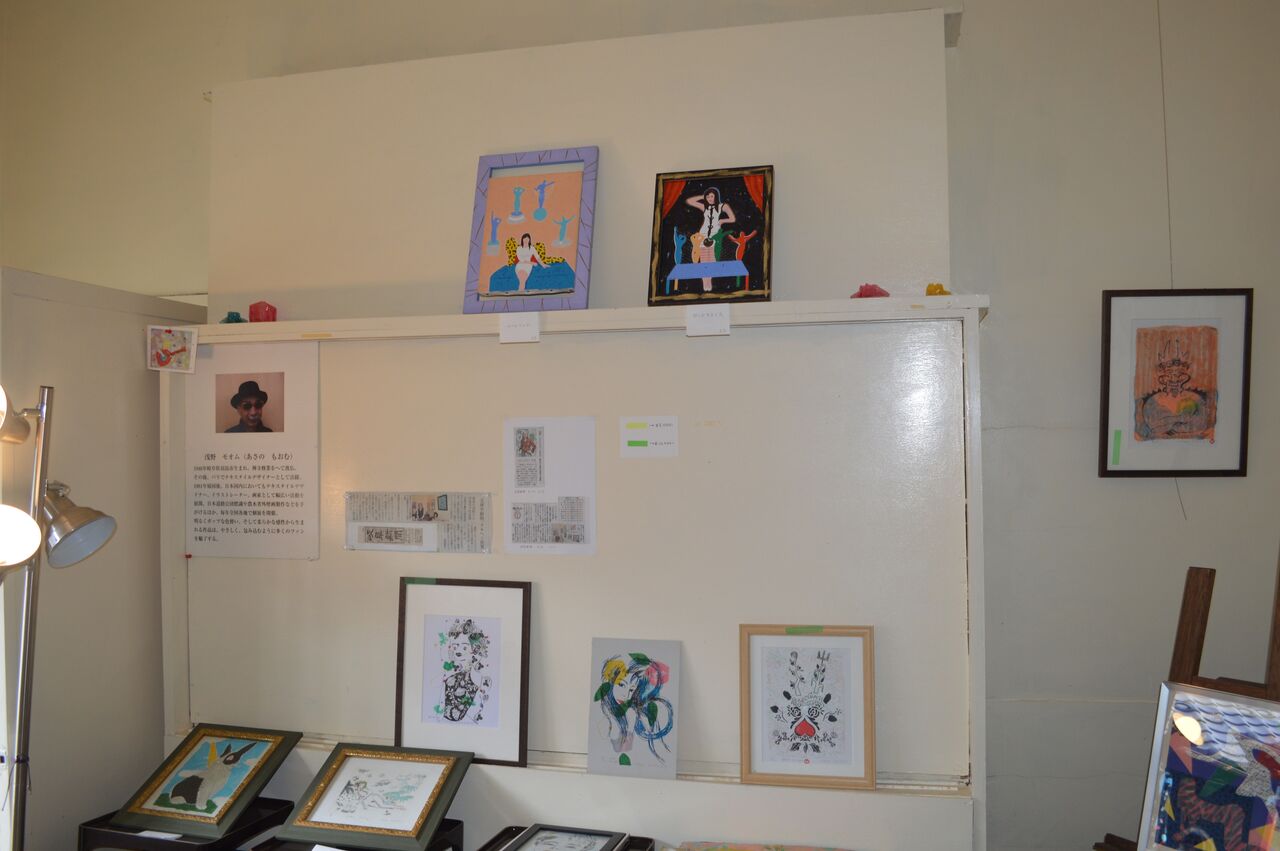 浅野モオムさん（羽島市竹鼻町在住の画家）のギャラリーご紹介 : 佐吉