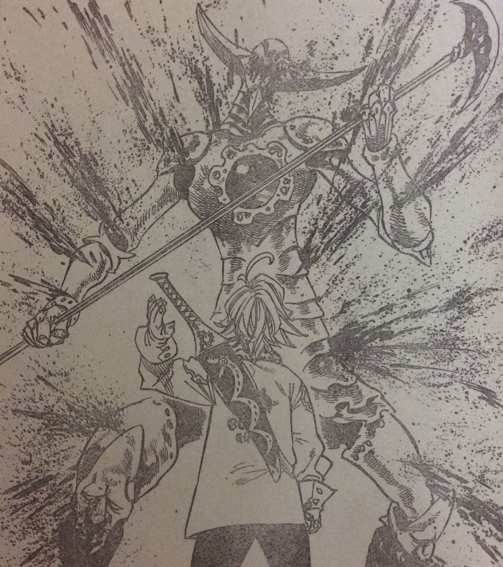 ネタバレ 七つの大罪 135話 団長の力強くなりすぎだろ これでもまだ本気じゃないよな タケノコ漫画研究所