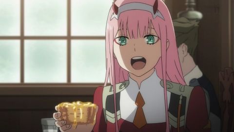 アニメ ダーリン・イン・ザ・フランキス 5話 感想 ゼロツー ぴょんぴょん可愛すぎ！