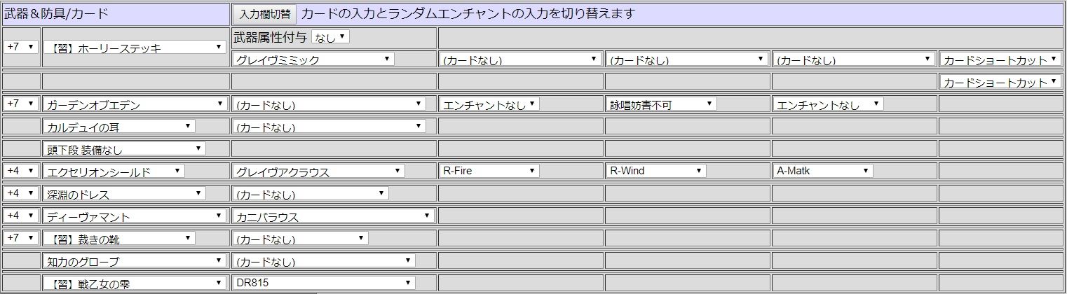 装備検証 Me アドラ ひみかの密か 装備検証 Me アドラ ひみかの密か