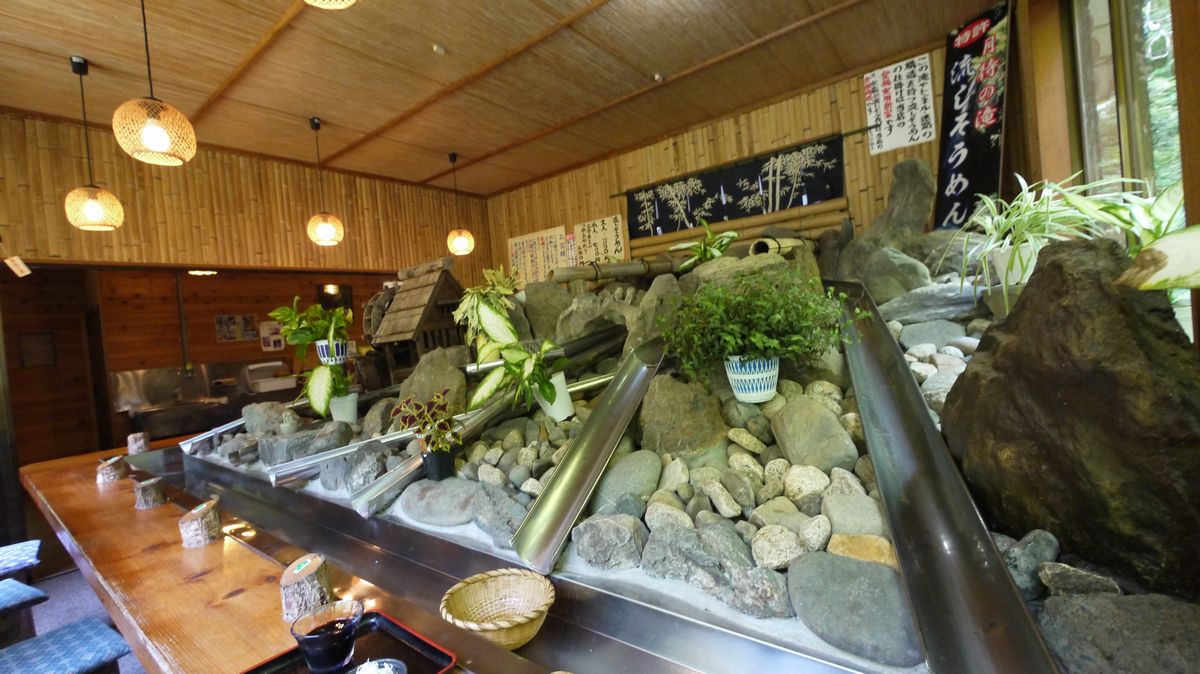 流しそうめんツーリング 茨城 大子町 飄々踉々 流しそうめんツーリング 茨城 大子町 飄々踉々