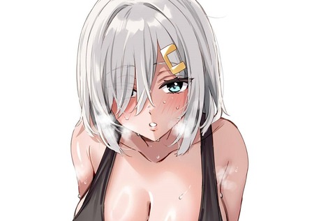 【艦これ】激しい運動の後の汗だくほかほか浜風さん　他