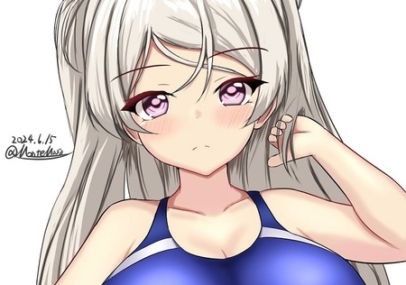【艦これ】競泳水着なカブールさん　他