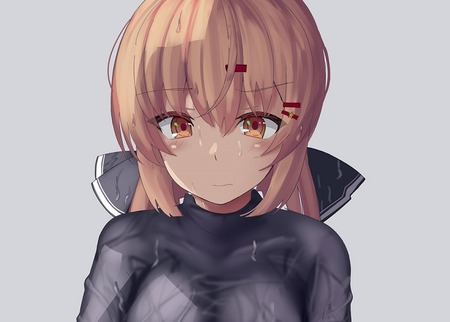 【艦これ】インナーがぴちぴちに貼り付いた濡れタシュケント　他