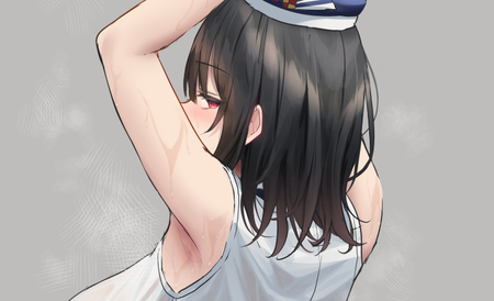 【艦これ】汗だく高雄のムチムチ後ろ姿　他