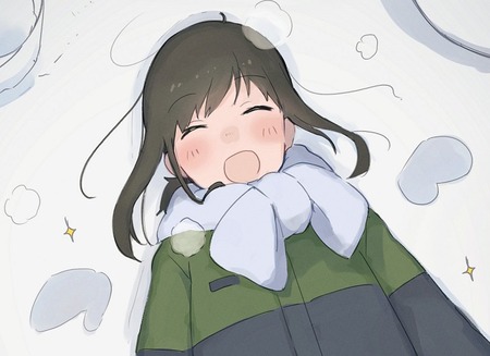 雪の妖精な吹雪ちゃん！