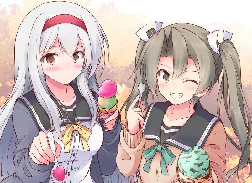 青葉通信!~艦隊これくしょんまとめ~【艦これ】瑞鶴「提督センパーイ、どっちのアイスから先に食べる~?」 翔鶴「ご、ごめんね提督くん。無理しなくていいからね?」 とある鎮守府学園に通う翔鶴&瑞鶴 他コメントする