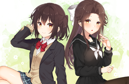 【艦これ】ブレザー川内さんと黒セーラー神通さん　他