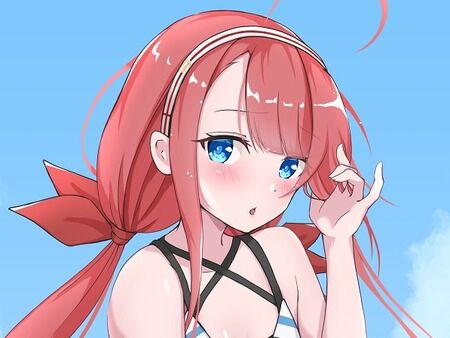【艦これ】水着江風にパレオという提案　他