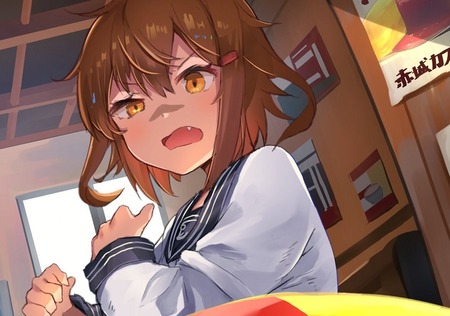 【艦これ】オムライス大食いチャレンジに挑戦し、ドン引きする雷　他