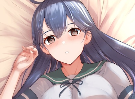 【艦これ】ベッドに押し倒しても受け入れてくれる潮ちゃん　他