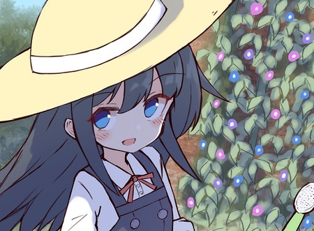 【艦これ】朝潮ちゃんが育てる朝顔！　他