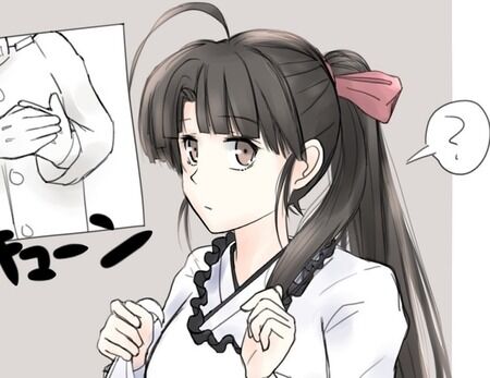 【艦これ】割烹着祥鳳さんの可愛さの秘密は三角巾に隠されたポニテにあったのだ...　他