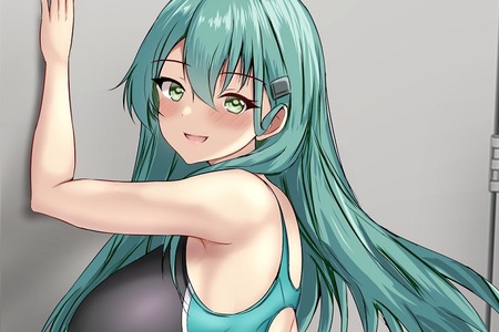 【艦これ】ロッカールームの競泳水着mode鈴谷さん　他