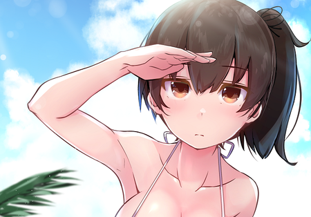 【艦これ】 提督「今日も暑いですね、加賀さん」ﾊｧﾊｧ【SS】