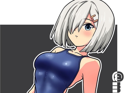【艦これ】浜風ちゃんハイレグ水着mode　他
