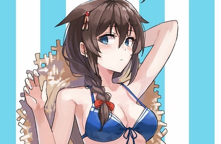【艦これ】時雨ホットパンツ部(改三水着仕様)　他