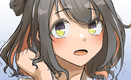 【艦これ】短髪イメチェン長波さま。フワフワしてそう　他